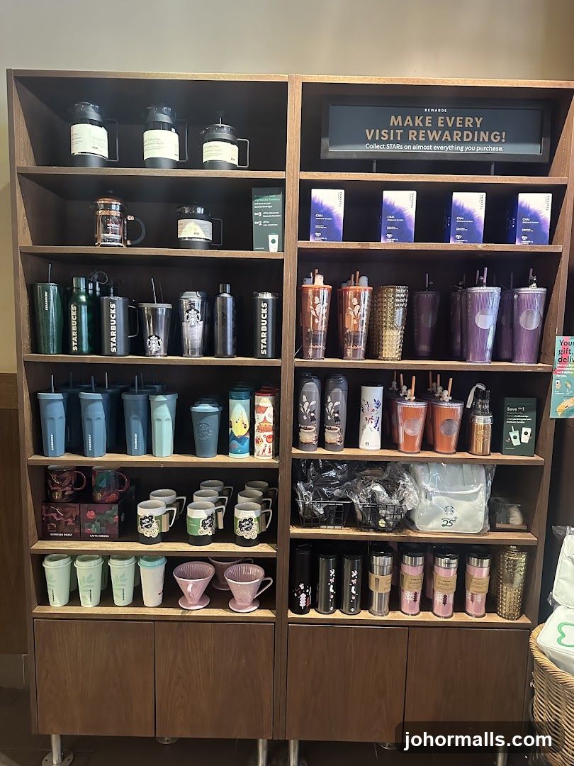 Starbucks Merchandise Display