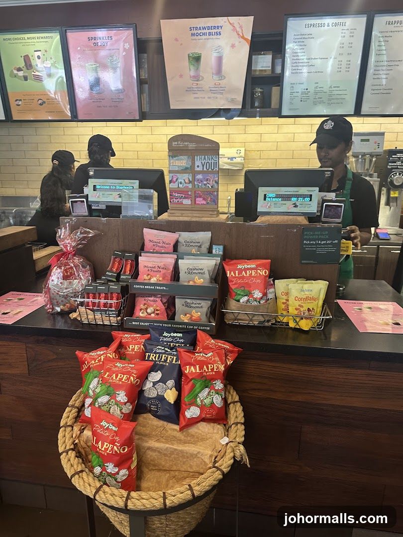 Starbucks Counter Display