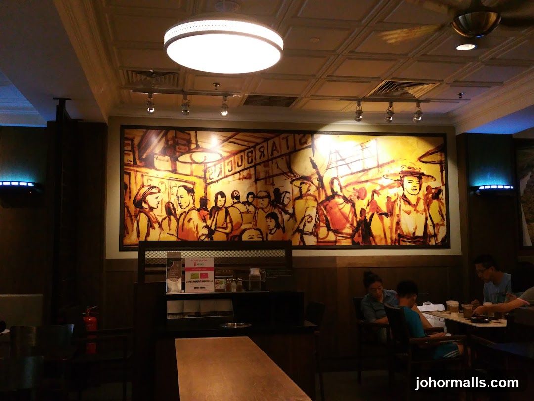 Starbucks Interior Mural