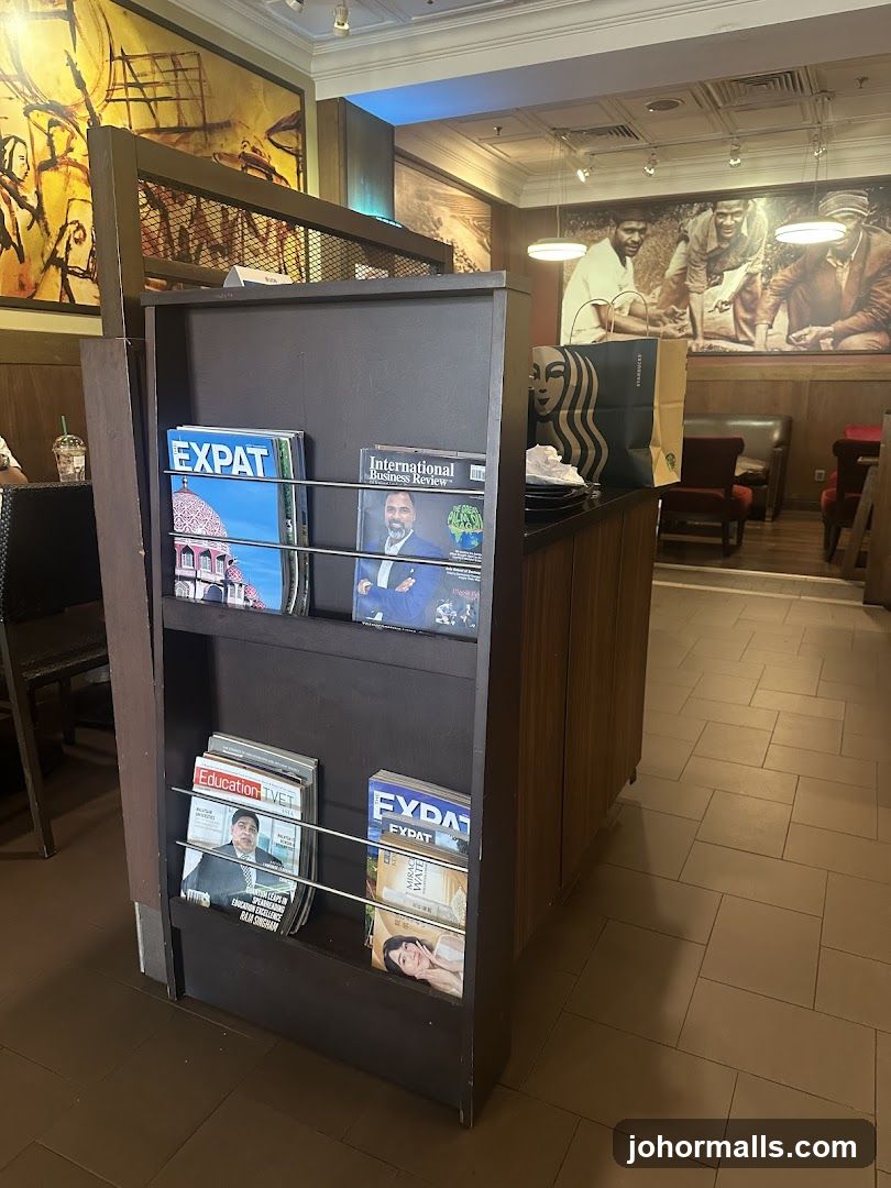 Magazines on Display
