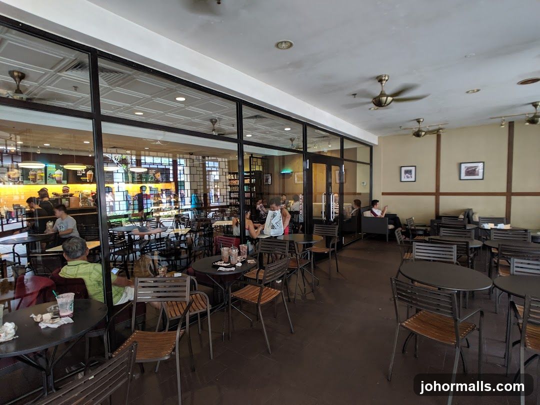 Interior of a coffee shop