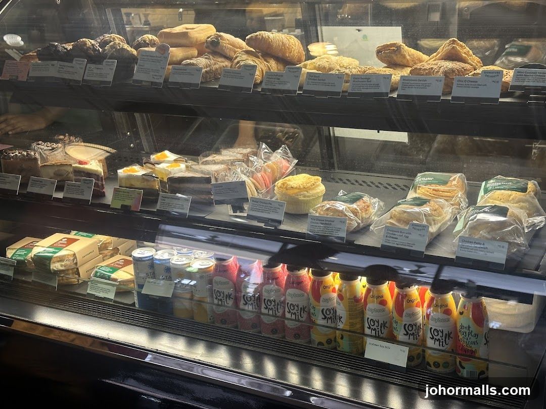 Pastries and Drinks Display