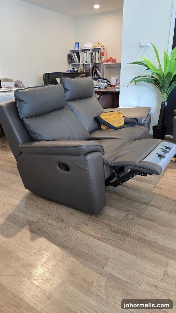 Reclining Sofa in Office Setting