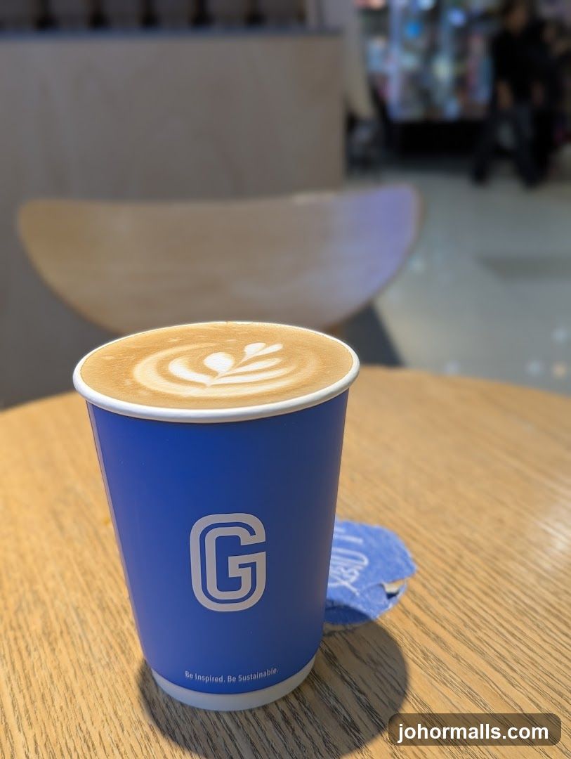 Coffee Cup with Latte Art