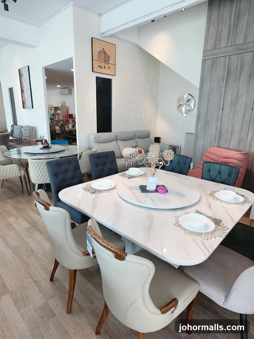 Dining Room Furniture Display