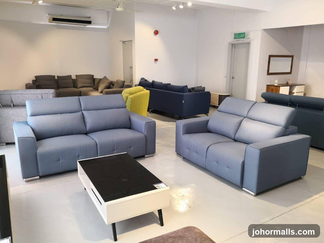 Sofa showroom