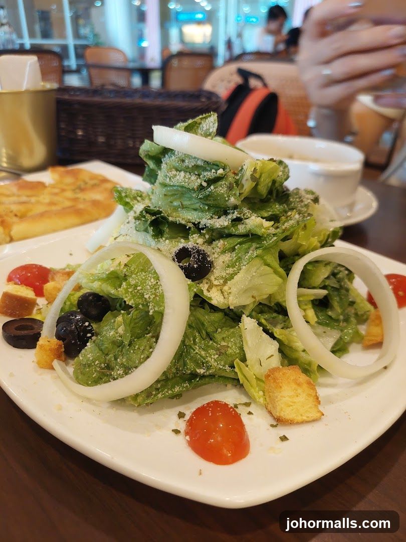 Caesar Salad with Focaccia