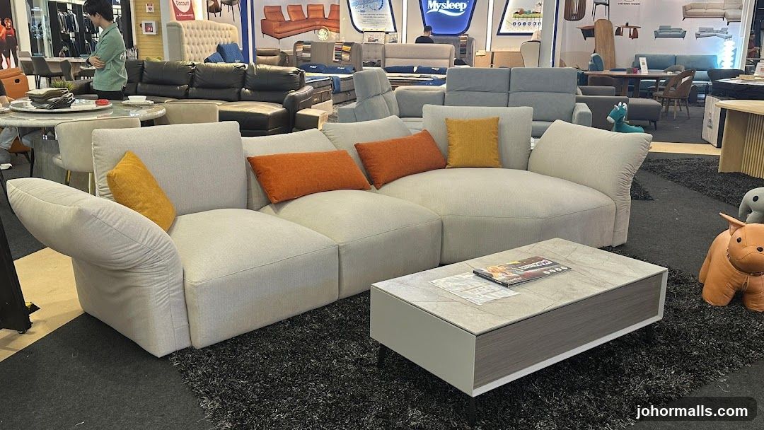Modern Living Room Display