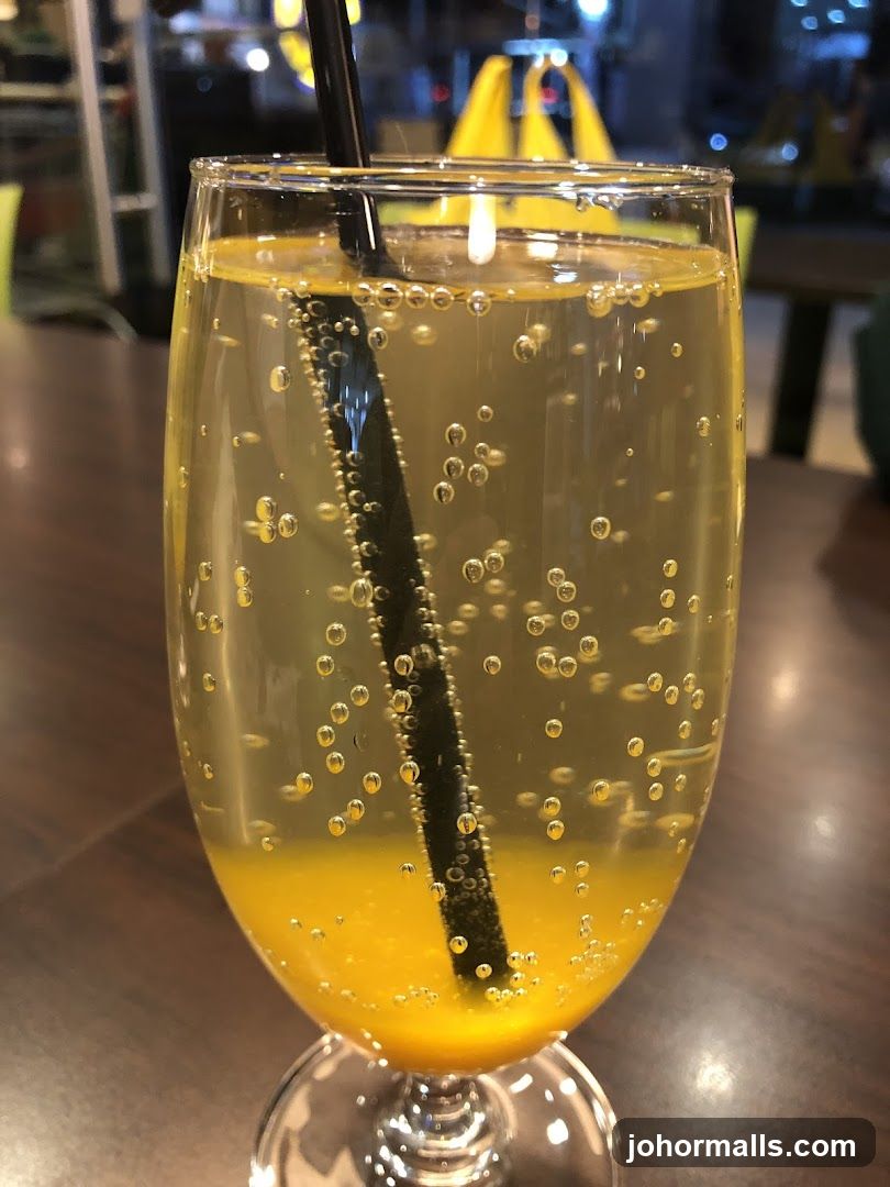 Sparkling Orange Drink