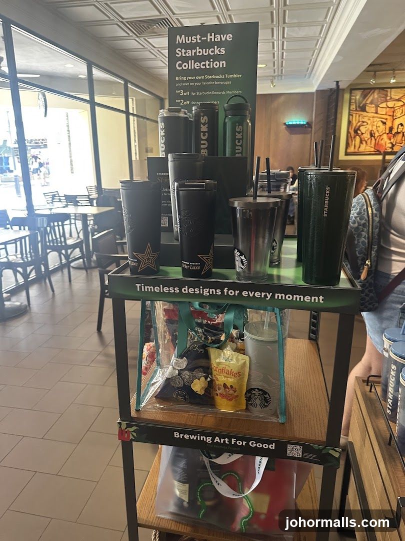 Starbucks Tumbler Display