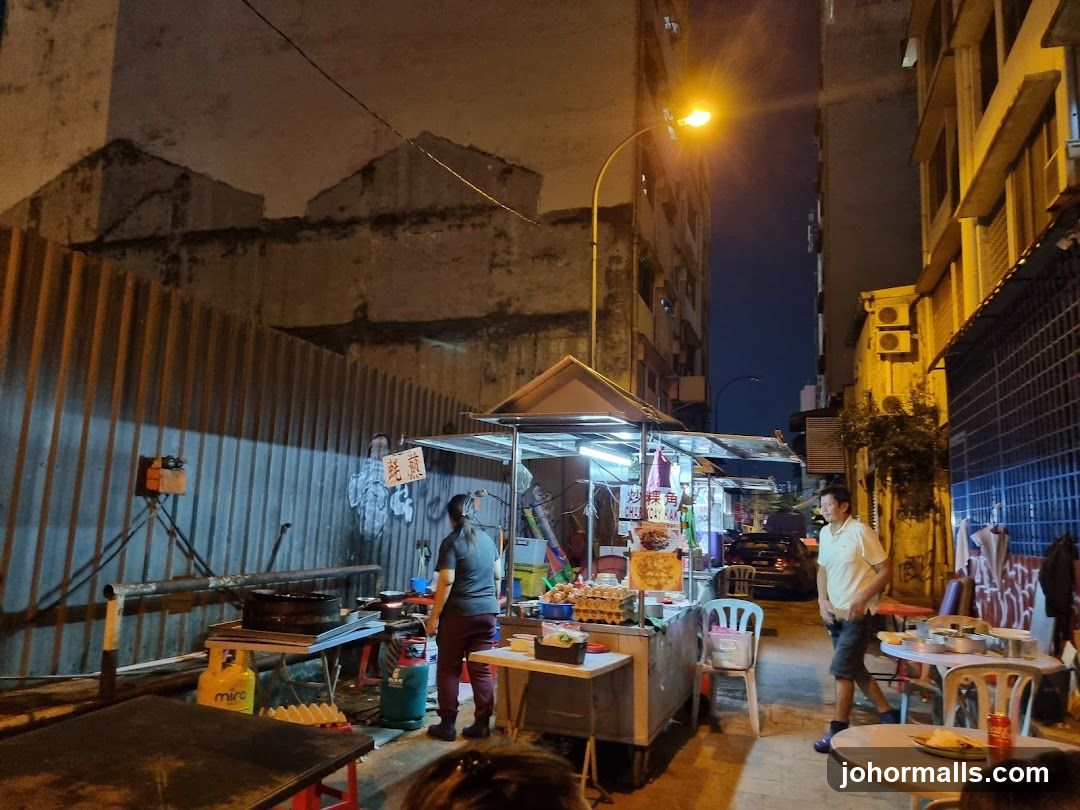 Street Food Stall at Night