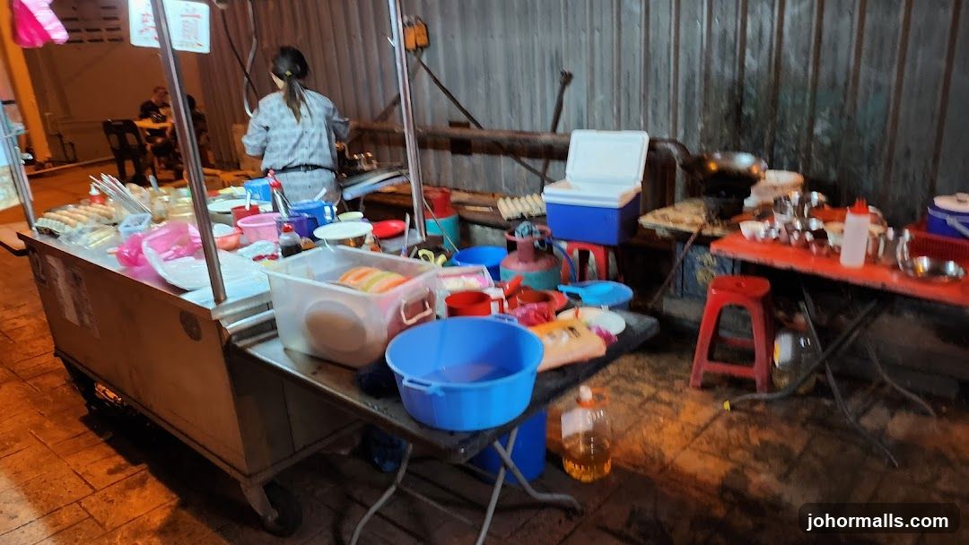 Street Food Stall at Night