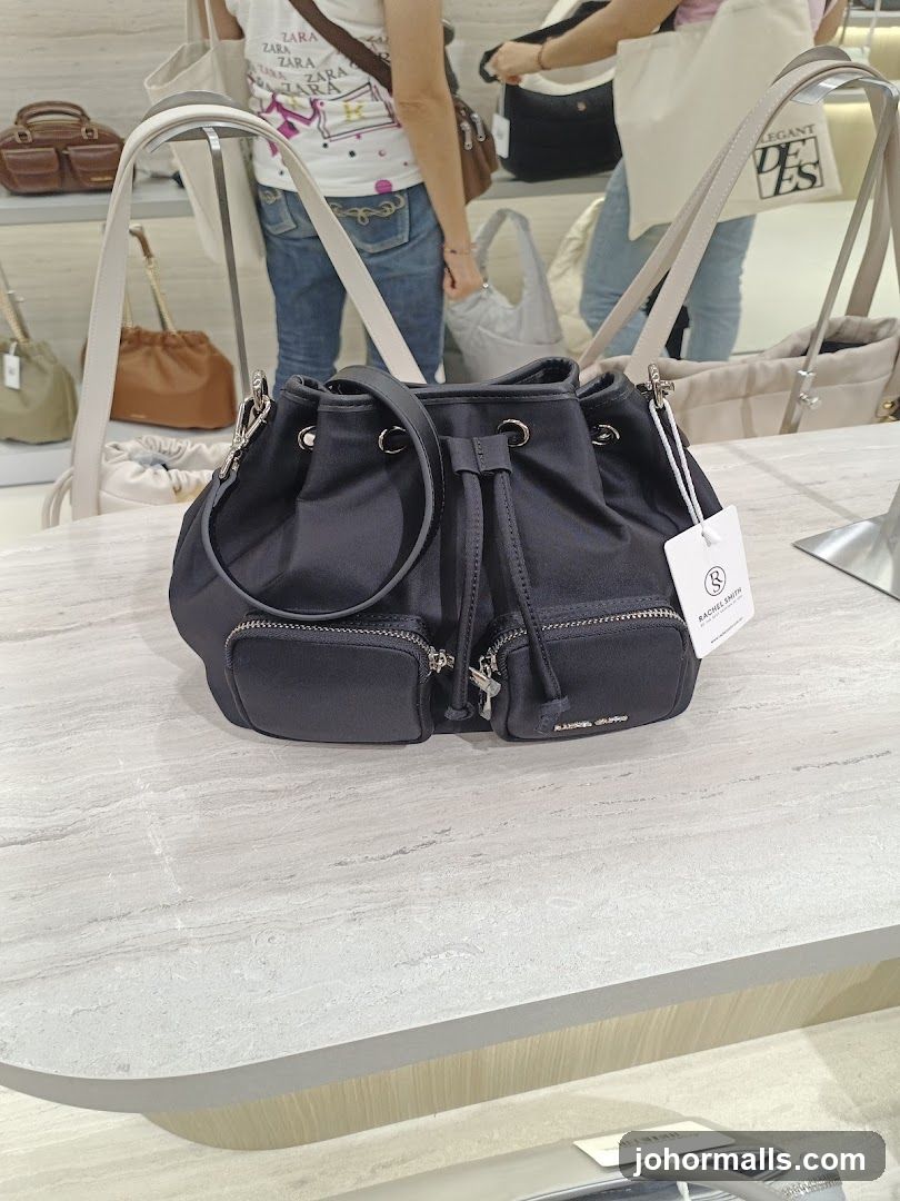 Black Drawstring Bag