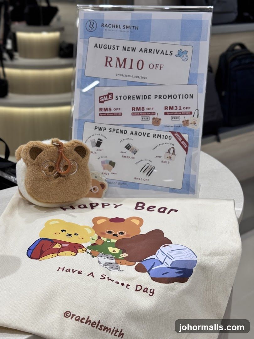 Promotional Sign and Merchandise