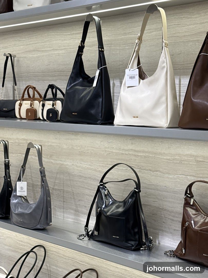 Handbags on Display