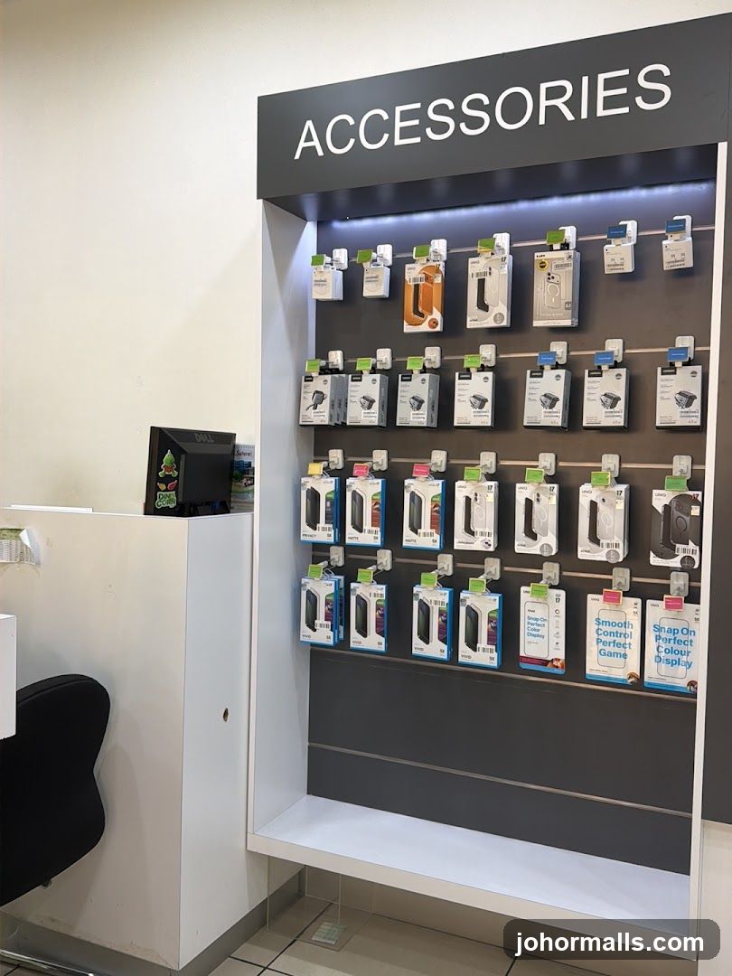 Accessories display