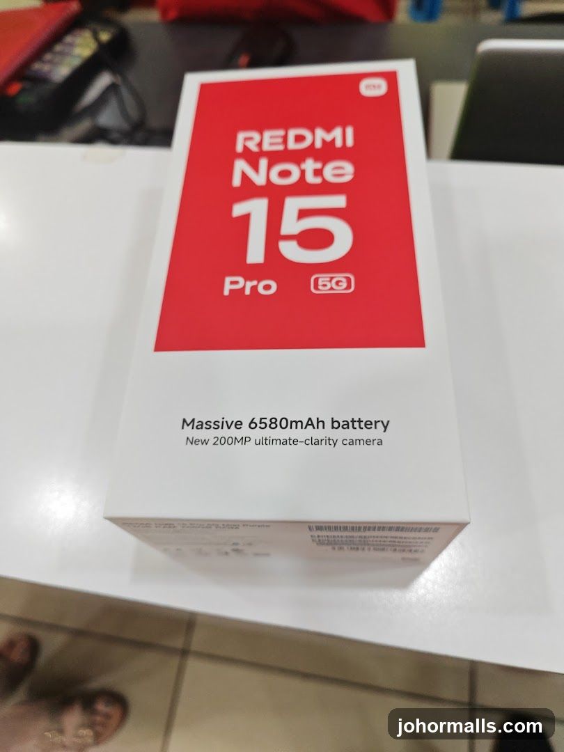Redmi Note 15 Pro 5G Box