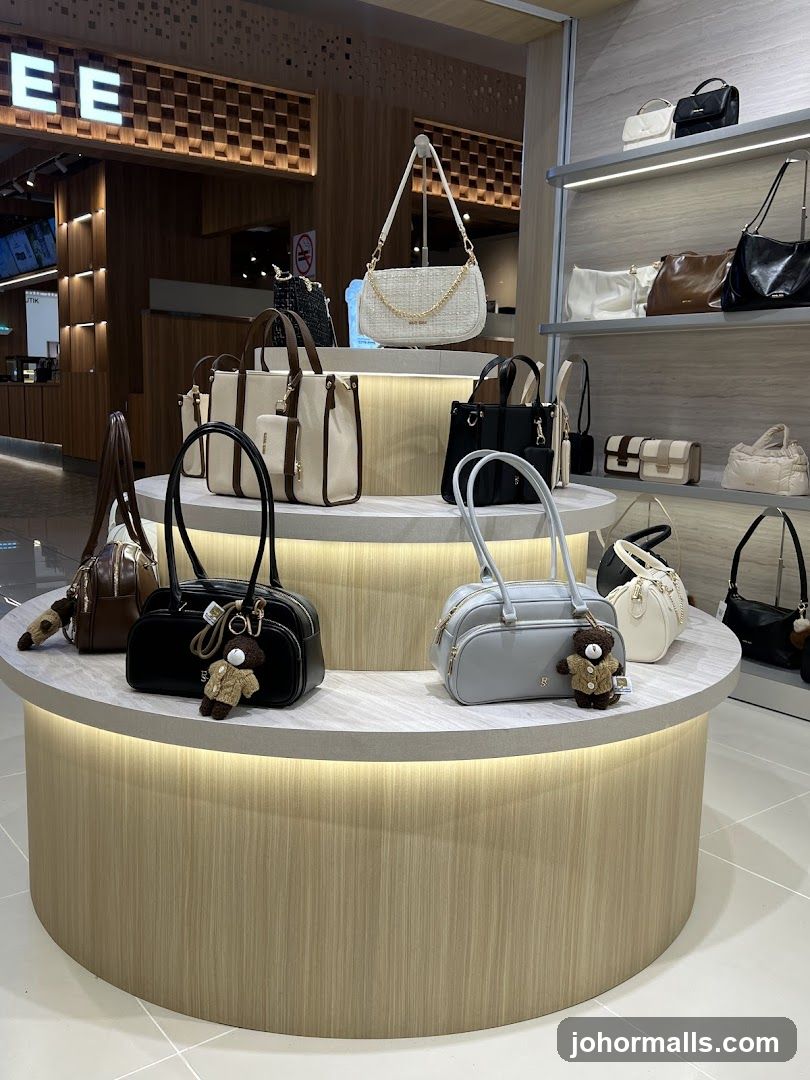 Handbags on Display