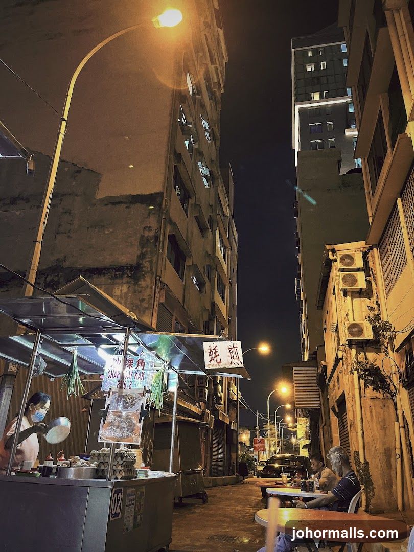 Street Food Stall at Night