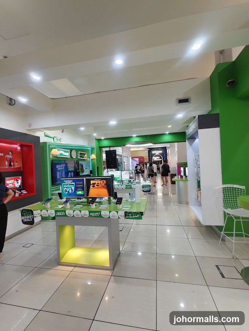 Electronics Store Interior