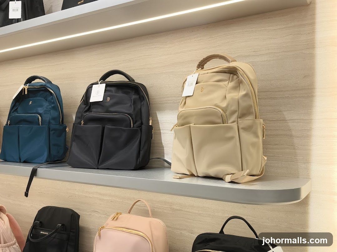 Backpacks on Display
