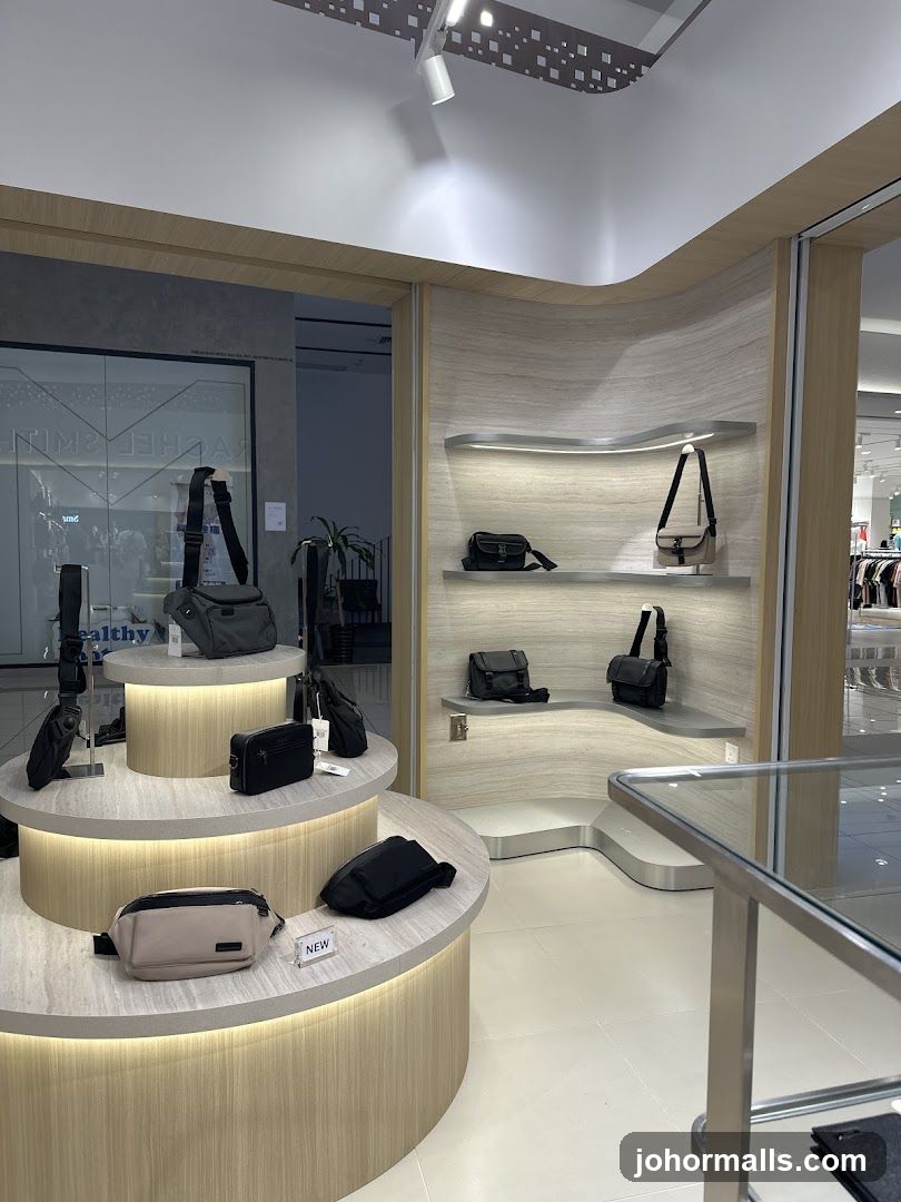 Store Display of Bags