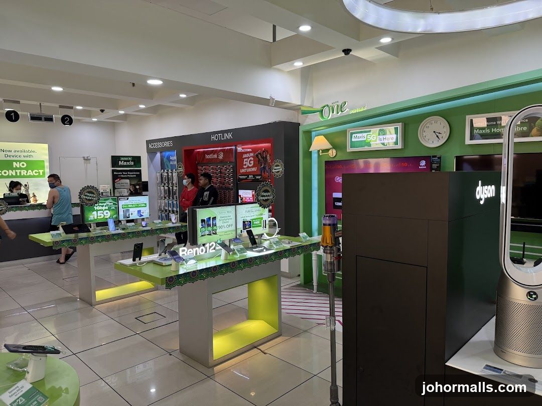 Mobile Phone Store Interior