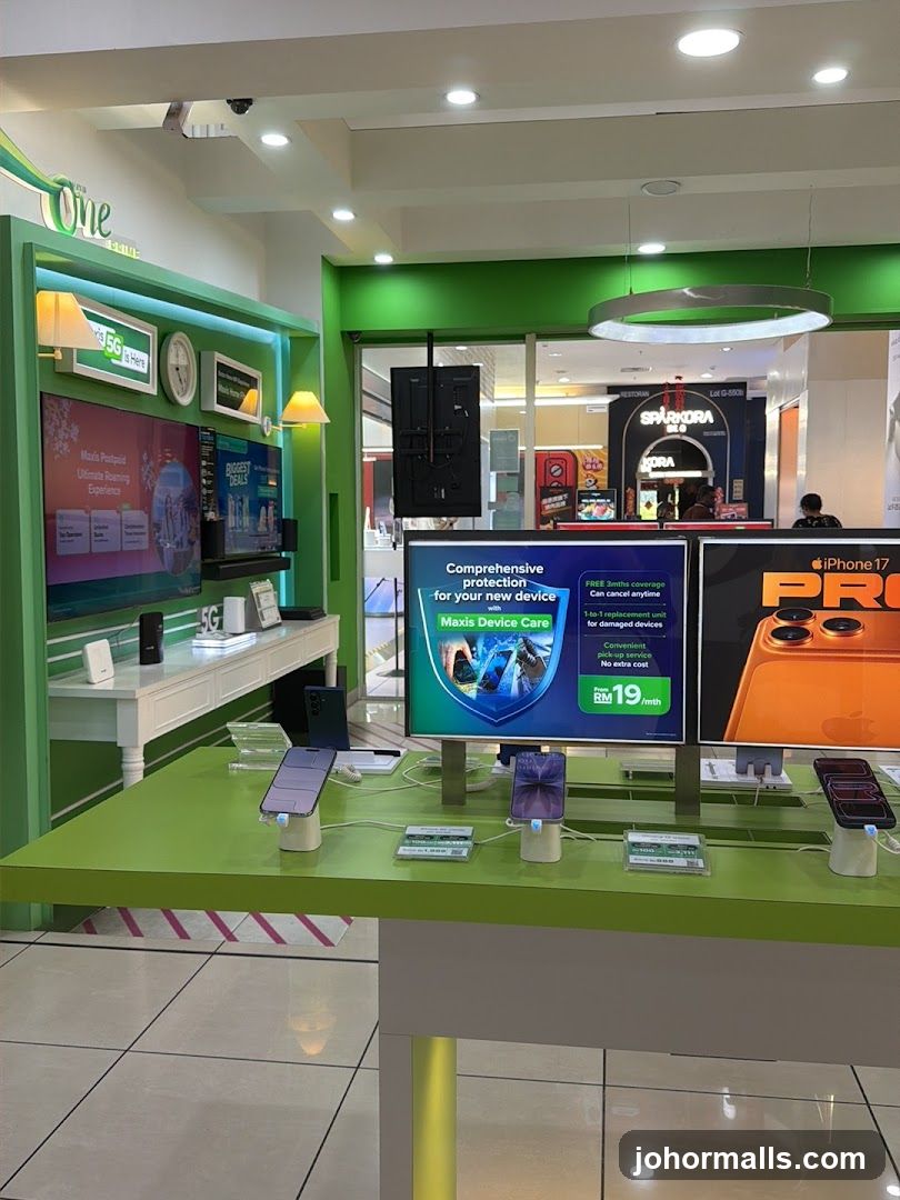 Telecommunications Store Display
