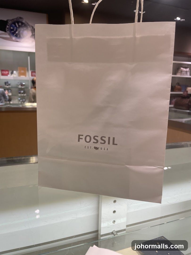 Fossil Shopping Bag