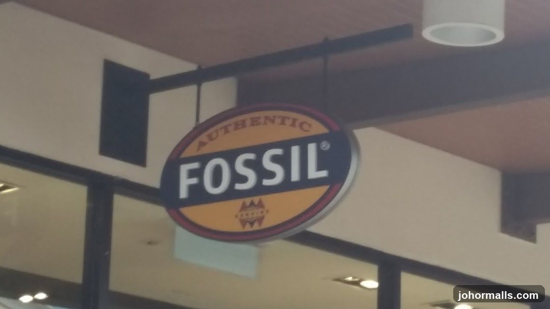 Fossil Store Sign