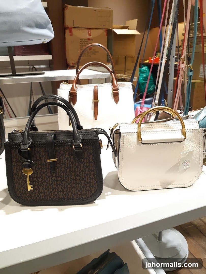 Handbags on Display