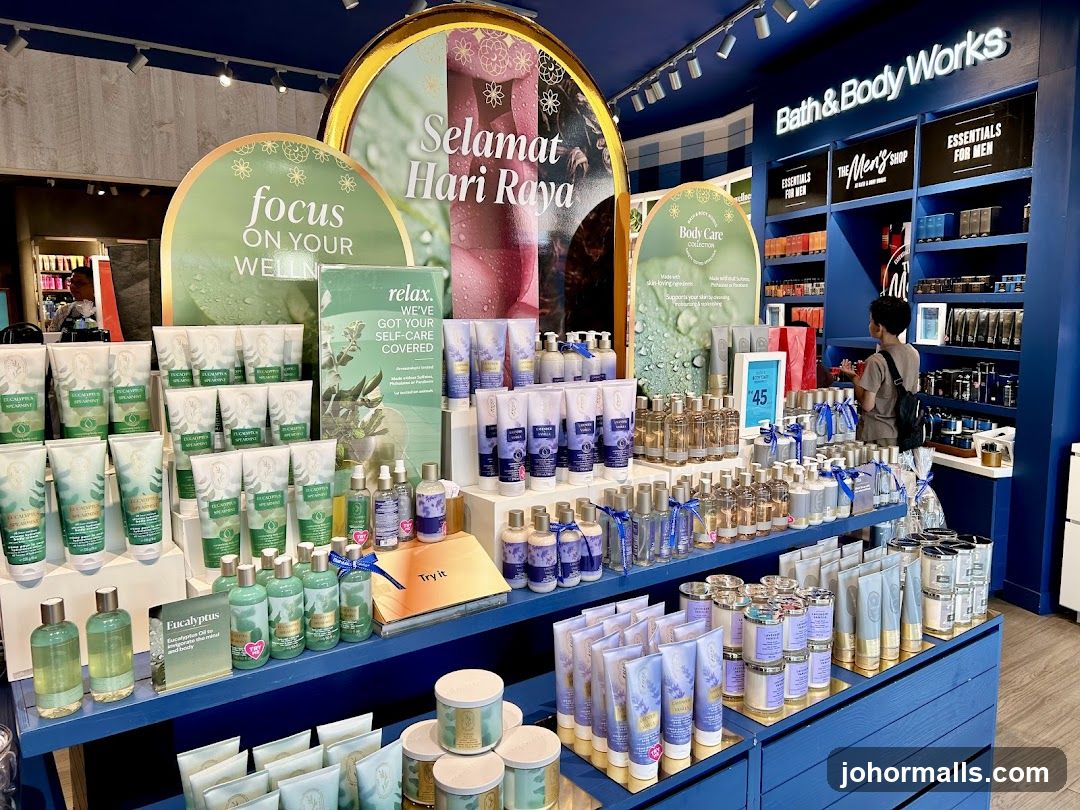Bath & Body Works Store Display