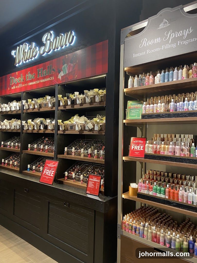 White Barn Store Display