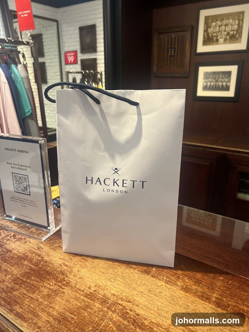 Hackett London Shopping Bag