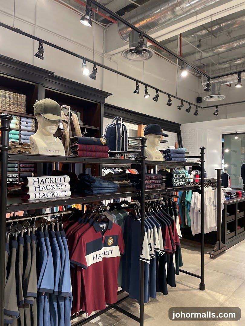Men's Apparel Store Interior