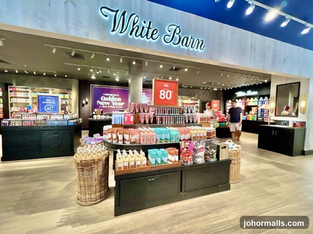White Barn Store Interior