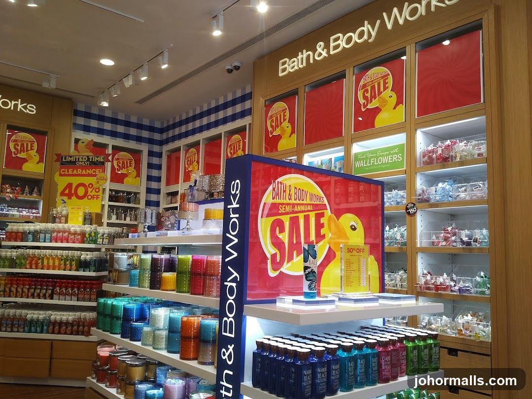 Bath & Body Works Sale Display