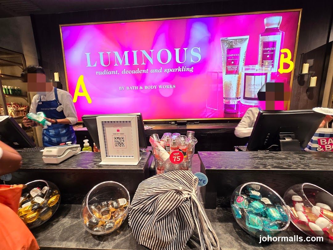 Bath & Body Works Luminous Display
