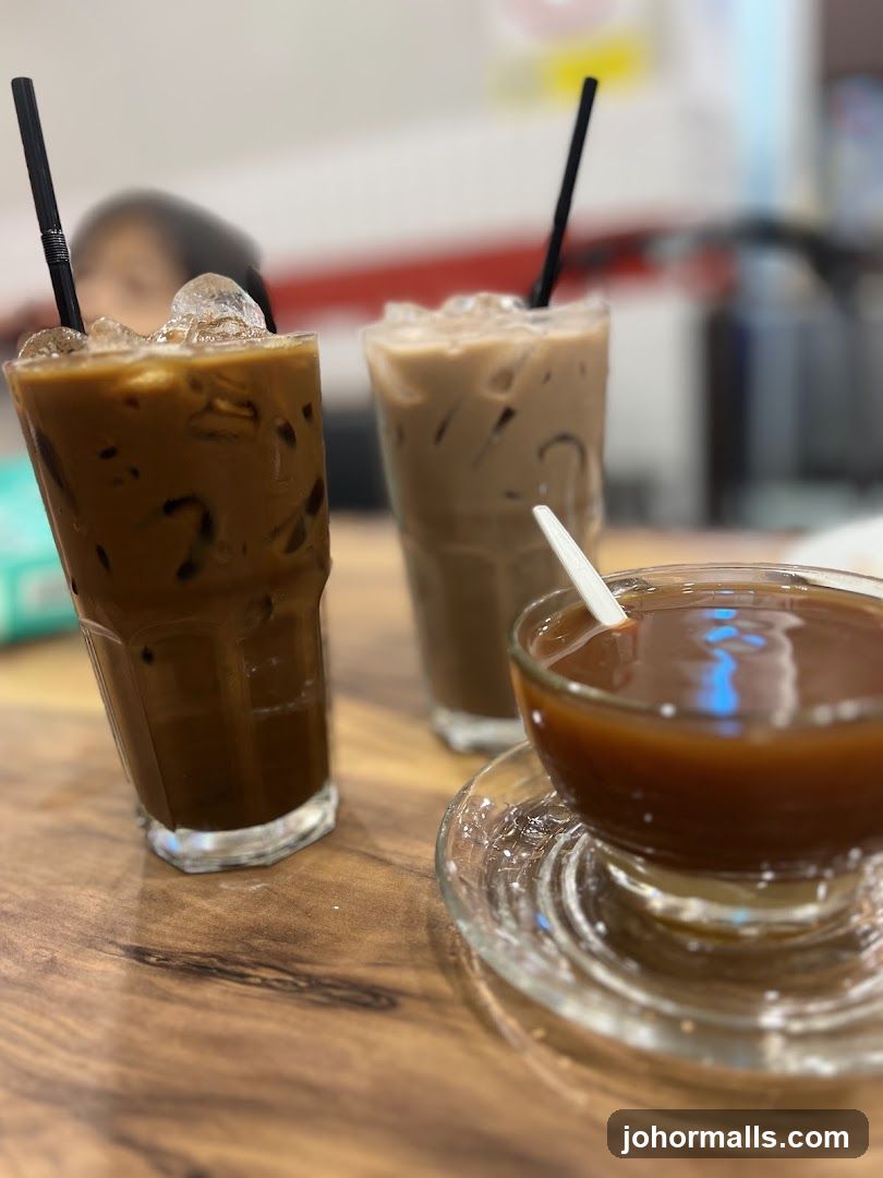 Iced Coffee and Sauce