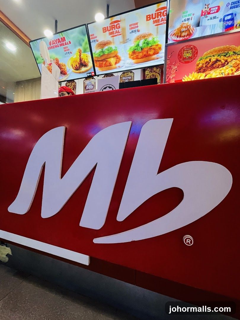 Fast Food Menu Display