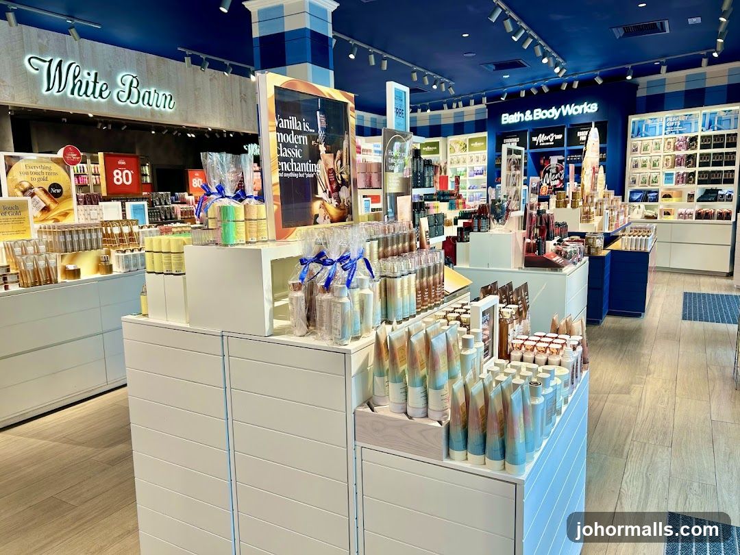 Bath & Body Works Store Interior