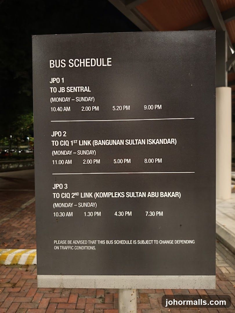 Bus Schedule