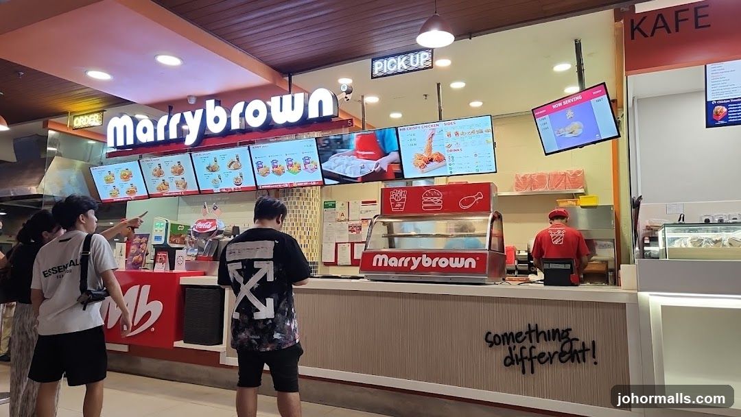 Marrybrown Fast Food Counter
