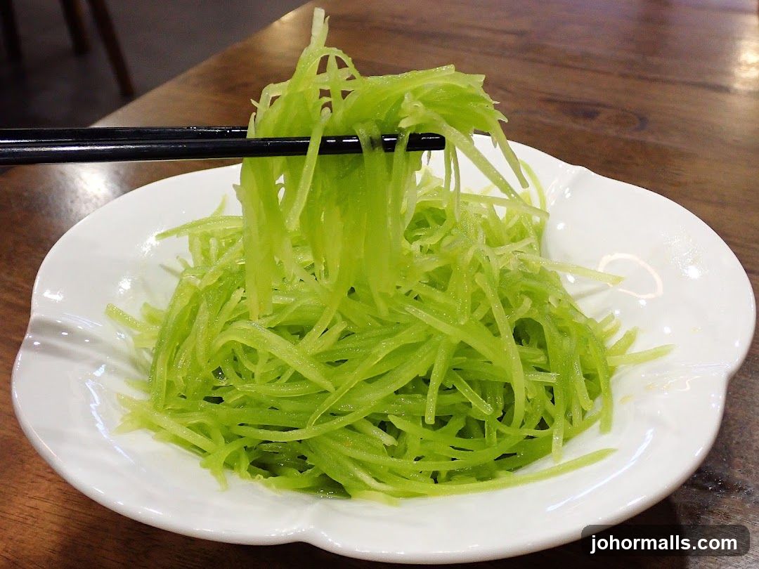 Shredded Green Vegetable Salad