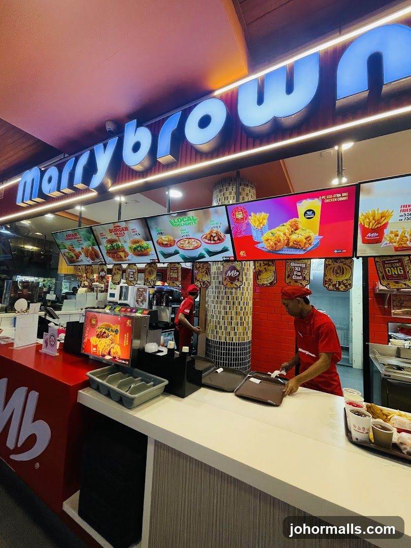 Fast Food Restaurant Counter