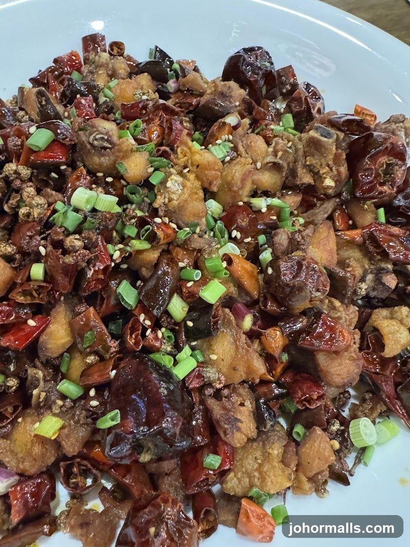 Spicy Fried Chicken with Dried Chilies