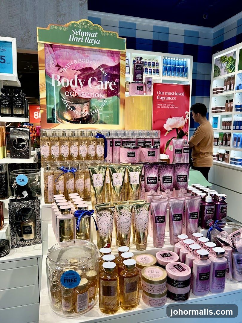 Bath & Body Works Display