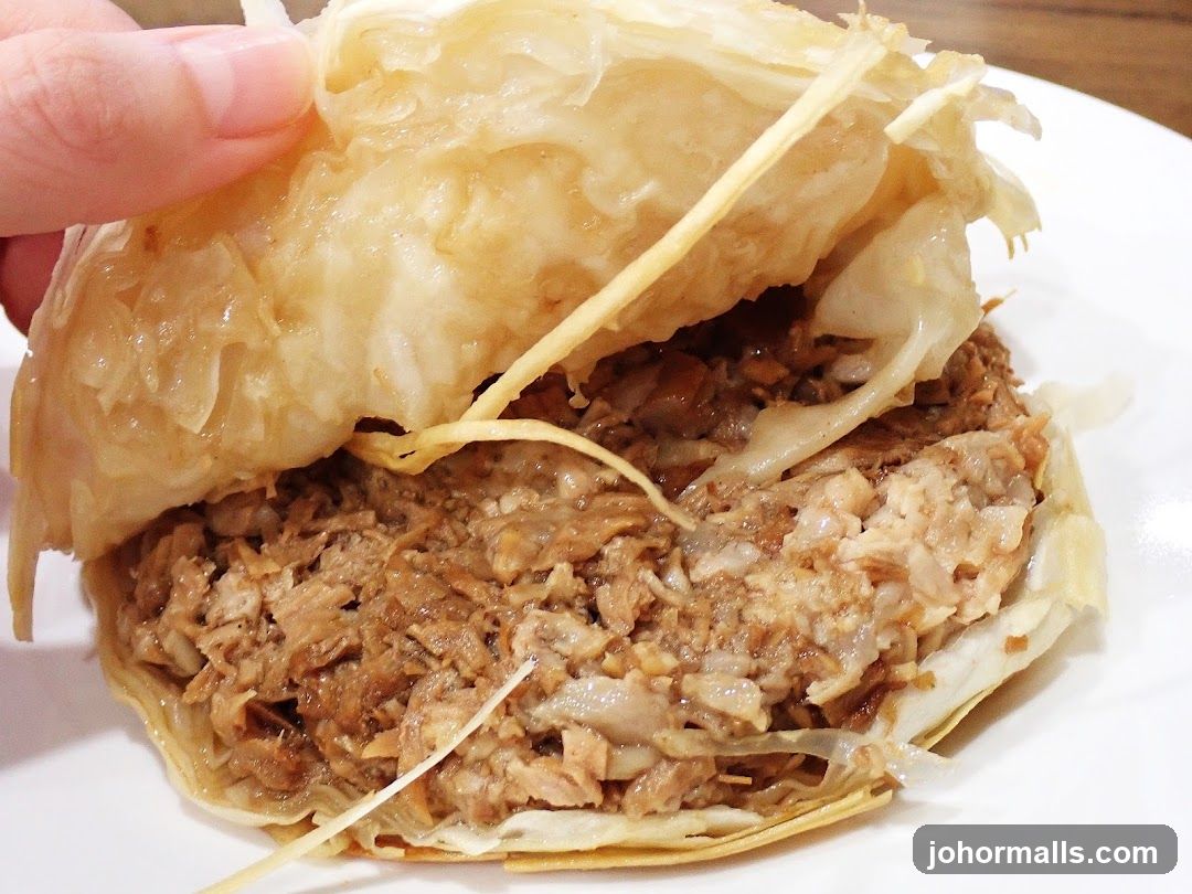 Savory Pastry with Shredded Filling