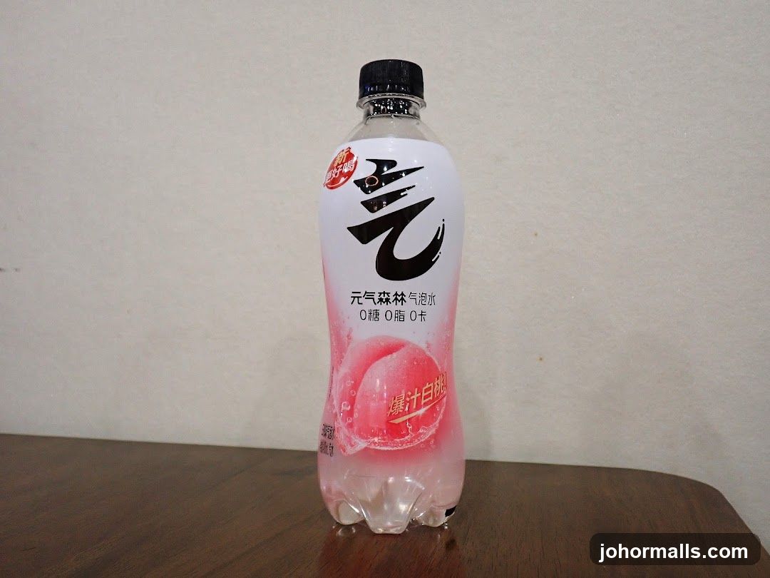 Peach Flavored Sparkling Water