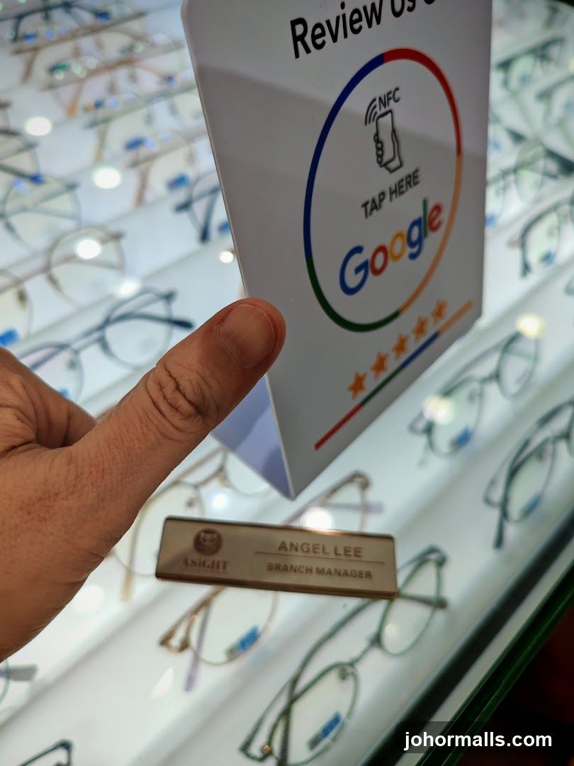 Google Review Sign and Name Tag